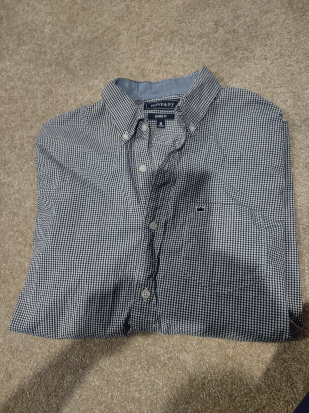 Men's LS Crown & Ivy Dressshirt - Picture 2 of 2